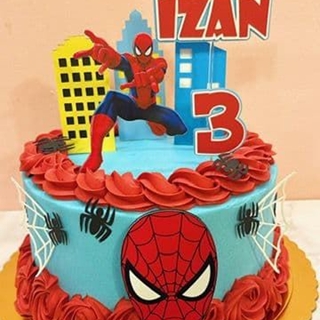 Tarta personalizada Spiderman - Imagen 1