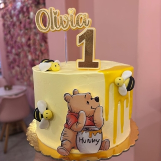 Tarta personalizada Winnie the Pooh - Imagen 1